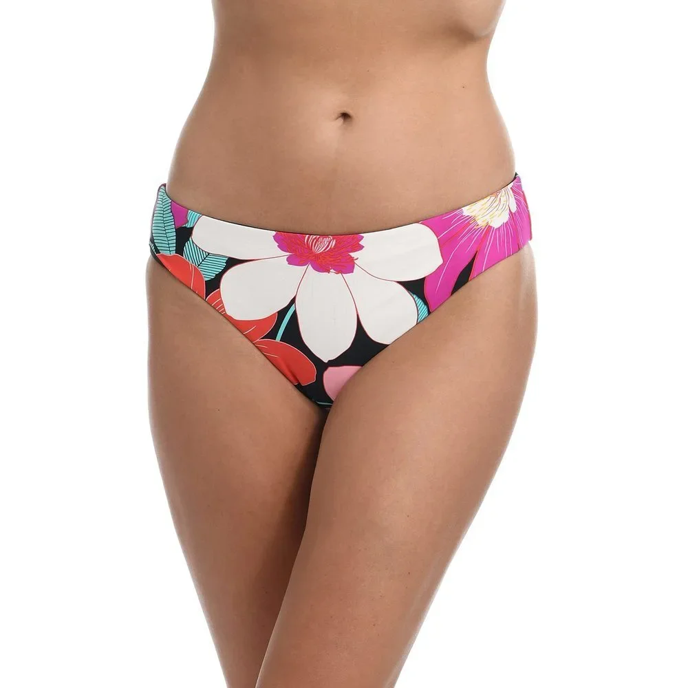 La Blanca Women's Hipster Bikini Swimsuit Bottom, Multi//in Full Bloom, 12